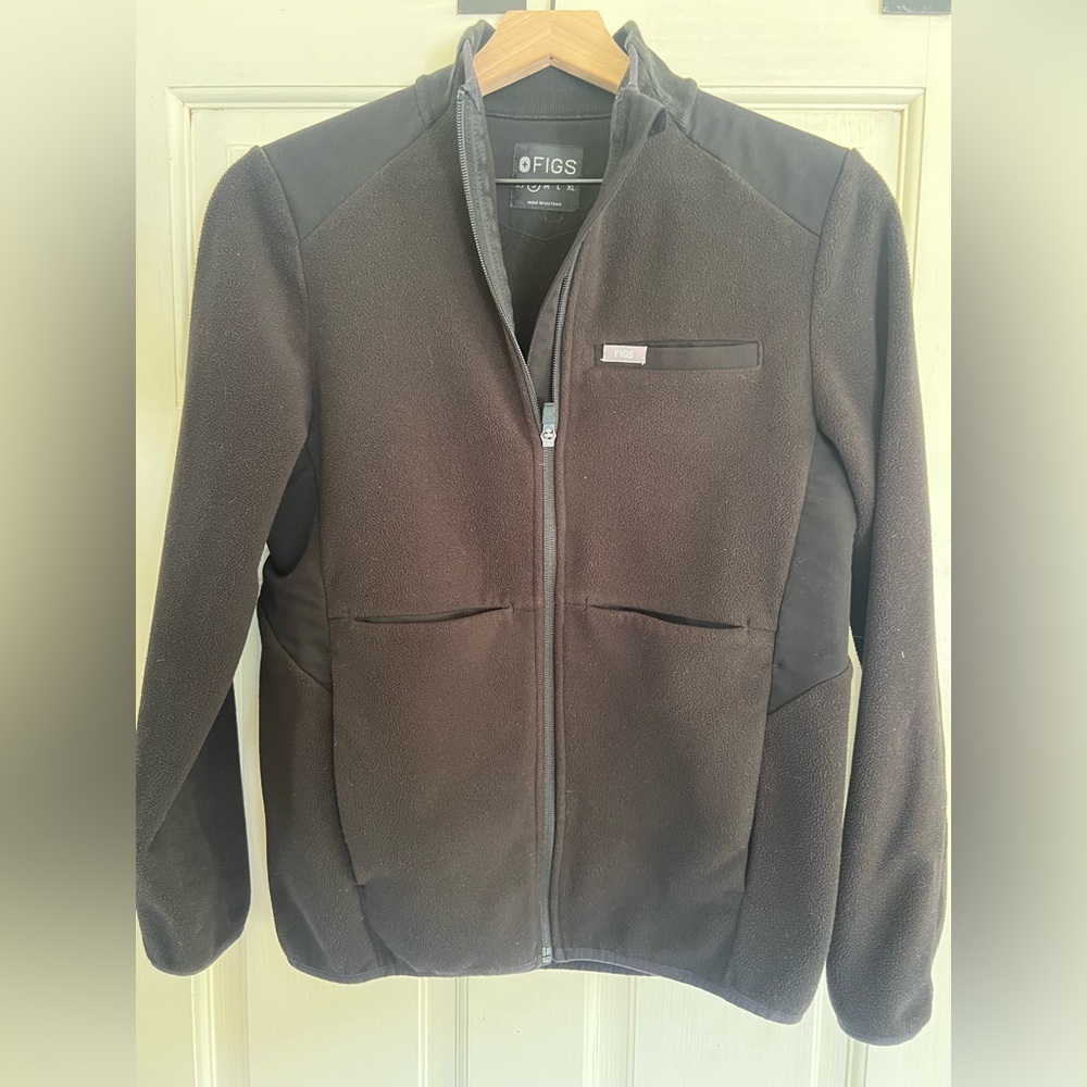 Figs Brown Full-Zip Women's Jacket